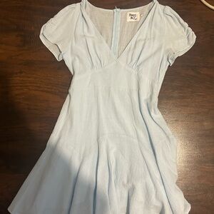 Princess Polly White Puff Sleeve Mini Sundress